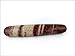 Jet Fantastic Narmada Lingam Smooth Wand 4 inch Approx. Massage Fertility Divine Spiritual Stick Free Booklet Jet International Crystal Therapy Love Sex Power