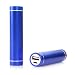 PowerBoost X1 2600mAh Premium Portable iPhone Charger Rechargeable Battery With USB To 8-pin Connector Cable (Works with iPhones 5 / 5s / 6) And With USB To Micro USB Cable (Works With Most Android Phones) from Duroplus (Blue)