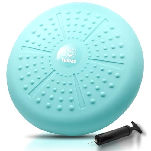 Tumaz Balance Cushions- Improve Sitting Posture and Also Stability Balance Disc for Physiotherapy, Back Pain Relief and Core Strength for All Ages