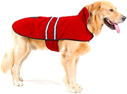 Lifreak Fleece Dog Vest Cold Weather for Various Dogs (M)