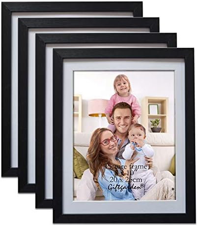 Giftgarden Black 8×10 Picture Frame Wall Decor for 8 by 10 Inch Photo Set of 4 Giftgarden Black 8×10 Picture Frame Wall Decor for 8 by 10 Inch Photo Set of 4