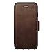 OTTERBOX STRADA SERIES Case for iPhone SE (2nd gen - 2020) and iPhone 8/7 (NOT PLUS) - Retail Packaging - ESPRESSO (DARK BROWN/WORN BROWN LEATHER)