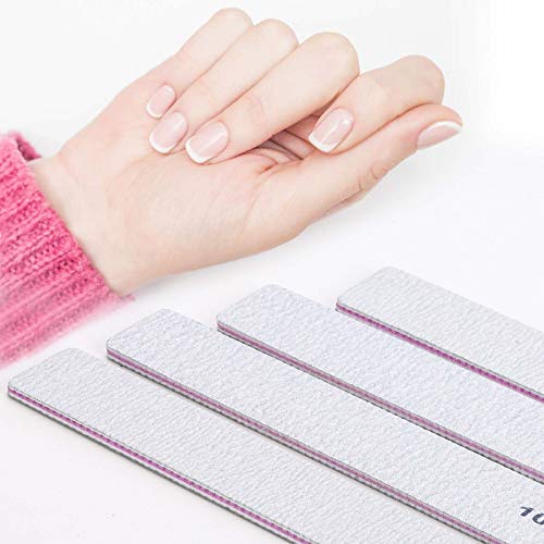 2. Glass files - made of tempered glass and are more durable and hygienic than emery boards.