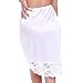 Ilusion Lace Hem Half Slip XLarge(27 in) White