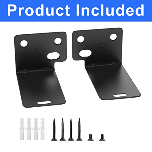 Bedycoon Black Mounting Wall Bracket Compatible with Bose WB300 Sound