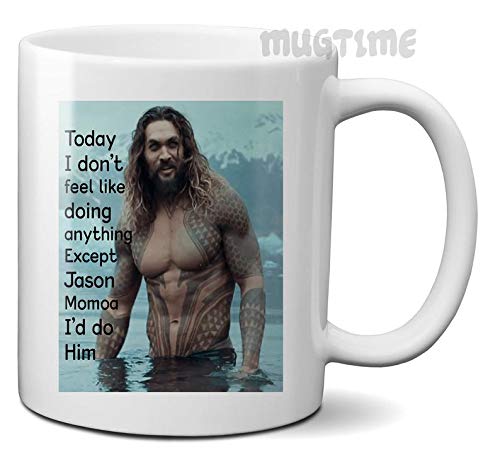 Mugtime (TM) - Jason Momoa Aquaman Khal Drogo - Coffee Tea - Mug Cup Ceramic 330ml