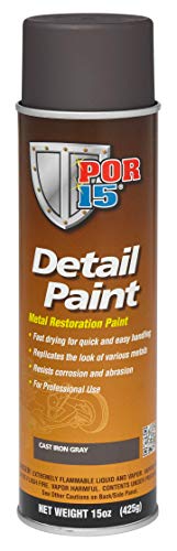 POR-15 41718 Iron Detail Paint Cast Aerosol - 15 fl. oz.