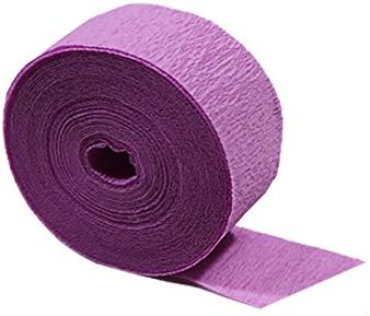 Pink-Purple Crepe Paper Streamers 6 Rolls Made in USA