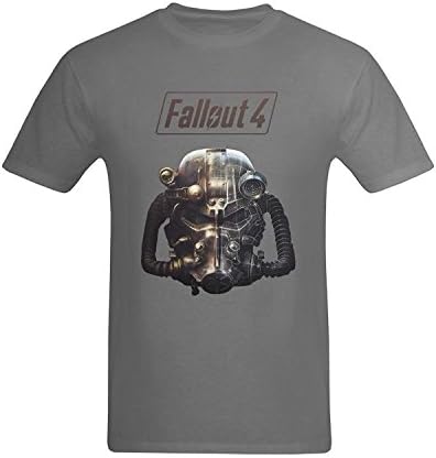 XouAEN Men's Fallout 4 Game T-shirt Size L