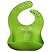 Nontoxic, Food-Grade Silicone, 2-Pack, Designer Baby Bibs for Girls and Boys