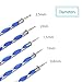 Meuxan 16 Piece Dotting Tools for Rock Painting, Polymer Clay & Pottery Craft, Canvas Paper Flower Embossing Art
