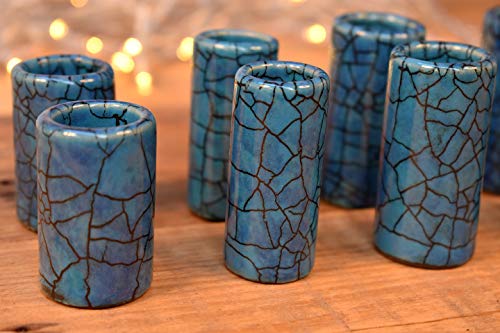 Blue Lagoon Ceramic Guitar Slide (Large)