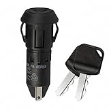 SW KEYLOCK SNAP SPST 4A BLK 125V
