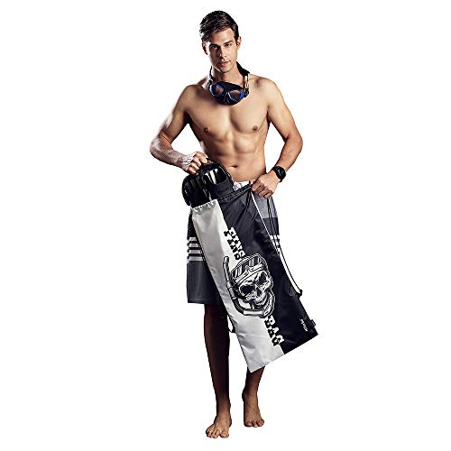 Hiturbo Scuba Gear Bag-Fin Drawstring Backpack Gear Bag for Snorkeling Diving Swimming Fins 29.5"x13.8"