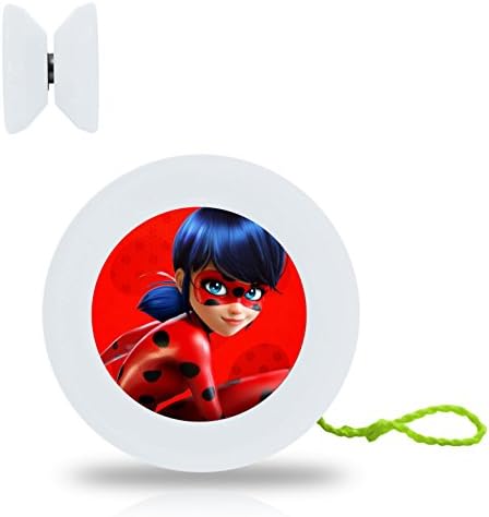 WaGee YOYO Ladybug Classic Yo-Yo Velocity Fun Toy Kids Rope Plaything White