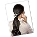 Elastic Rope Hair Ties Rings Bands Cellulose Acetate Headbands for Women's Headband Scrunchies Hair Band Ladies Girls Hair Accessory Jewelry Ornament Grab and Go Ponytail Holders GUOQUN