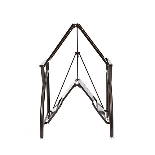 Origami Foldable Computer Desk, Bronze Pricepulse