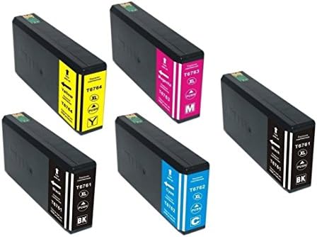 Elite Supplies Remanufactured Ink Cartridge for T676XL 676XL T676 Works with WorkForce Pro WP-4010 WorkForce Pro WP-4020 WorkForce Pro WP-4023 WorkForce Pro WP-4090 WorkForce Pro WP-4520