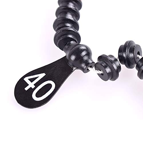 CROWN ME Wooden Beads Score Keeper,Billiard Score Keeper, Billiard