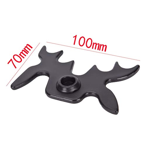 Outdoor - Sports - Black Snooker Billiards Cue Rack Bridge Head Billiards Cross Antlers Rod Holder Pool Cue Stick Frame Pole Rack Rod Accessories - Thumbnail 4