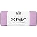 Shandali Hot Yoga Towel, Super Absorbent, 100% Microfiber, Suede, Bikram/HOT Yoga Towel (26.5 x 72) - African Violet