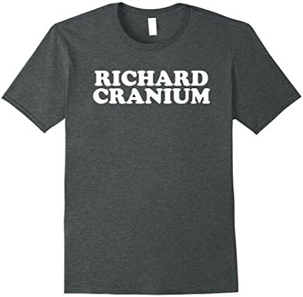 Mens Richard Cranium T-Shirt Medium Dark Heather