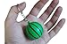 Novel Merk Green Watermelon 12-Piece Fruit Keychains for Party Favors & School Carnival Prizes