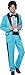 Smiffy's Men's 80's Prom King Costume, Multi, Medium