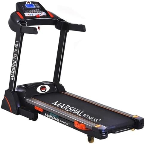 MArshal Fitness Shock Absorption Two Motors Auto Incline Treadmill