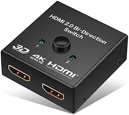 Amazon Hdmi切替器 4kx2k Hdcp 3d対応 高画質 セレクター Ver2 0 双方向 1入力2出力 2入力1出力 手動 電源不要 Ps3 Ps4 Ps4pro Nintendswitch Xbox Fire Tv Apple Tvなど機器に対応 Lottogo Avセレクター