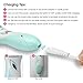 ZOOMMATE Electric Shaver for Women, Wet or Dry Use Electric Razor, Bikini Trimmer Body Cordless Hair Removal for Legs Underarms Rechargeable Valentine Gifts (Green) (G1)