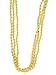 Rhode Island Novelty 33 in 7mm Gold Beads - DZ