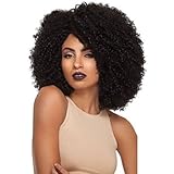 Outre Big Beautiful Hair Synthetic Lace Front Wig 4A-KINKY Color: #4 Medium Brown