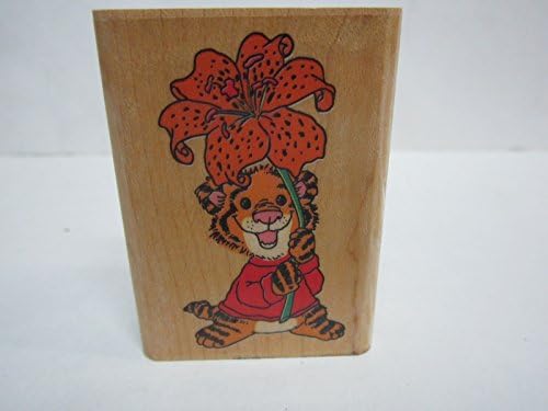 Rowleys tiger lily stamp