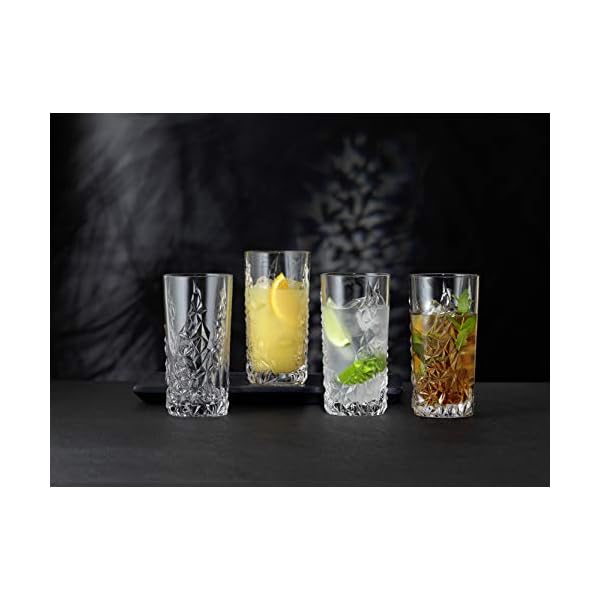 Spiegelau & Nachtmann 101967 Sculpture Longdrink Set, Glas, 420 Cubic_Centimeters, Kristall Klar – Bild 5