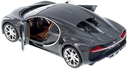 Maisto Bugatti Chiron 1:24 Diecast Model Toy Car 34514 Gray New without Box