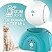 PETNF Cat Laser Toys, 3 in 1 Tumbler Interactive Cat Toys, Automatic Laser and Feather Toys for Indoor Cats Kittens Pets, USB Rechargeable Automatic Cats Chaser Toy,3 Speed Modes 3 Timer Settings