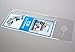 ClearBags 6 x 15 Door Hanger Bags for Door Knob Flyers Promotions and More | Protect Against Rain Weather Bugs Etc | DK5 (Pack of 1000)