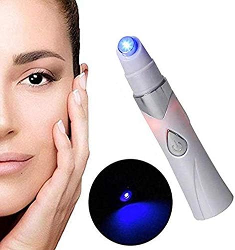 Charging Blue Acne Powerful Anti-Varicose Veins Face Acne Removal Pen Blue Light Therapy TreatmentPen Electronic Beauty Instrument Anti-Acne Artifact Hemorrhoids Removal Instrument