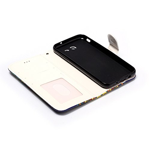 Samsung Galaxy J3 Emerge / J3 Prime / J3 Mission / J3 Eclipse / J3 2017 / J3 Luna Pro Case, Ranyi [Varnish Painting Wallet] [Embossed Pattern] [Card Holder] Flip PU Leather Wallet Case (panda) - Thumbnail 5