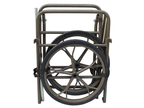 TMS 500lb Deer Cart Game Hauler Utility Hunting Accessories Gear Dolly Cart w/Straps
