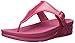 FitFlop Women's Superjelly Flip Flop, Rio Pink, 7 M US