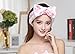 Huachnet Soft Caroset Cosmetic Headband Antler Headband Christmas Headbands-(Red Style）