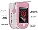 Zacurate Pro 500DL Fingertip Pulse Oximeter Blood Oxygen Saturation Monitor with silicon cover, batteries and lanyard (Black Series) (White)