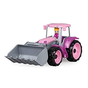 Lena 04452 TRUXX Front ca. 34 cm, Tractor with Excavator Shovel Play Figure, Toy Vehicle for Girls from 2 Years and…