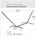 Classic Accessories Stainless Steel Hammock Stand