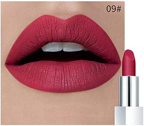 Lipstick,Lip Glosses,Lip Liners,Lip Stains & Tints,Lipstick Primers,Waterproof Lipstick Matte Pumpkin Color Lipstick Eat Earth Rich Vitamin E Moistu (I)