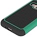 Samsung Galaxy Express 3 Case, CoverON [HexaGuard Series] Slim Hybrid Hard Phone Cover Case for Samsung Galaxy Express 3 - Teal/Black