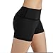 ODODOS Power Flex Yoga Shorts For Women Tummy Control Workout Running Shorts Pants Yoga Shorts With Hidden Pocket