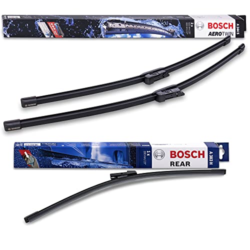 Bosch Scheibenwischer Heckwischer Vorne + Hinten, A244S + A383H, Wischer